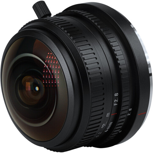 7artisans 4mm f/2.8 Circular Fisheye za Sony E - 3